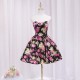Vintage Floral Short Gown Homecoming Dress