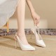 Womens Slingback Pointed Toe Pump High Heels