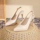 Womens Slingback Pointed Toe Pump High Heels