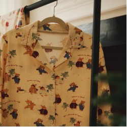 Womens Christmas Pajamas PJS Bunny Christmas Presents