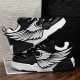 Casual Comfort Wings Skateboard Sneakers - Couple Style