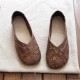 Mori Retro Literary Summer Sandals Hollowed Out Soft Shoes