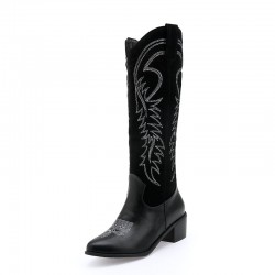 Womens Knee High Western Cowboy Boots