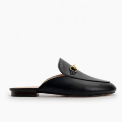 Womens Handmade Slide Slip On Flat Mules