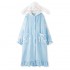Kawaii Cartoon Cute Puppy Ears Plush Nightgown