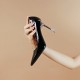 Women's Patent Leather Pointed Toe Stiletto Heels Pumps