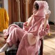 Cute Bunny Ears Plush Pajama Set