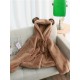 Cute Teddy Bear Hooded Jacket With Ear