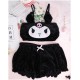 Japanese Kuromi Plush Underwear Suit