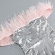 Women Sequin Off-shoulder Feather Prom Mini Dress